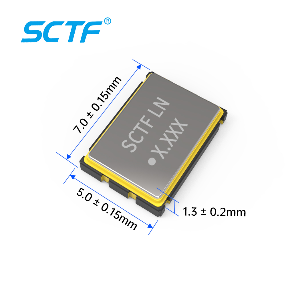 7CN低相噪晶振尺寸圖-SCTF星通時頻