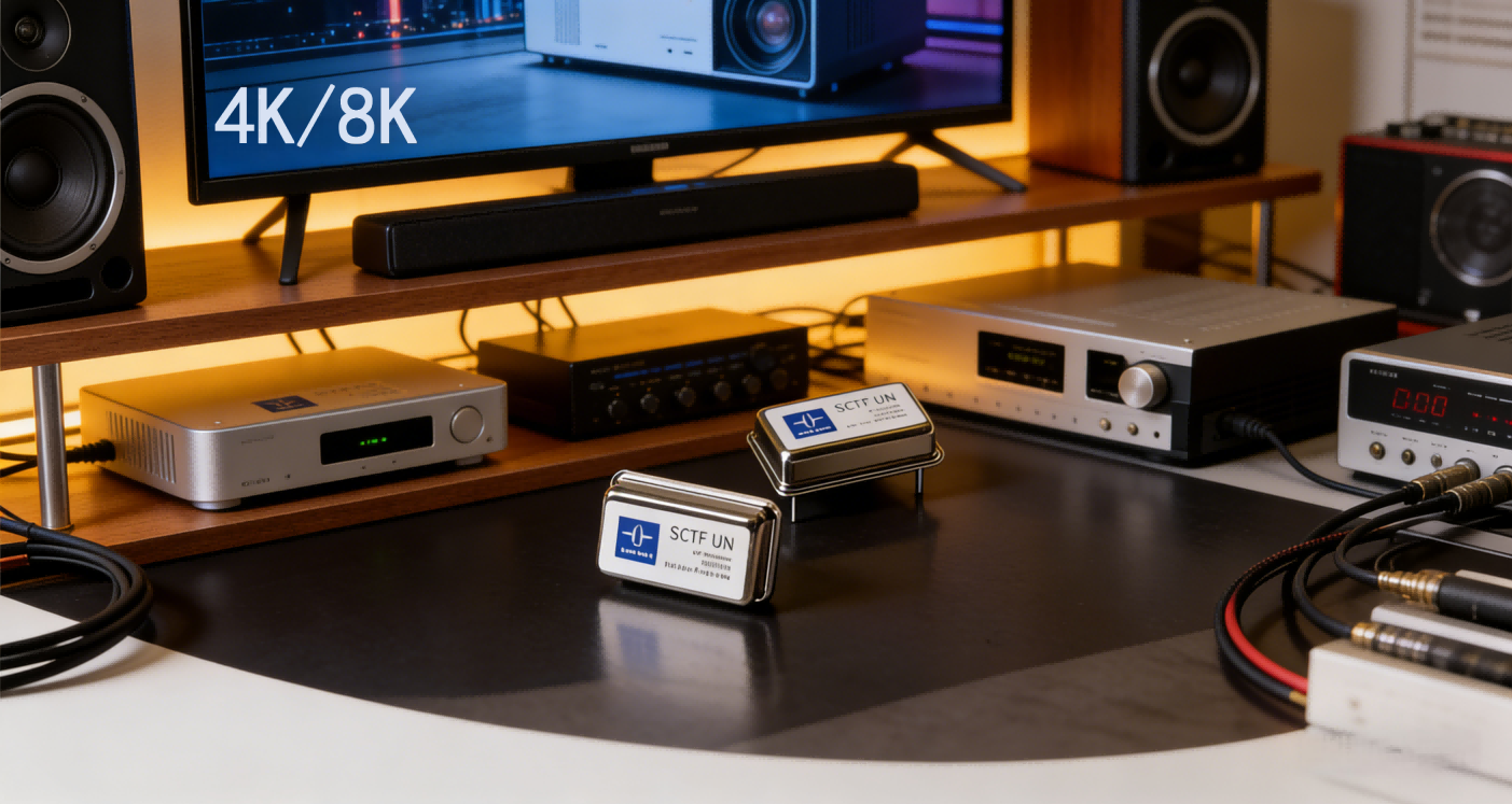 飛秒晶振-4K 8K應用場景圖-SCTF星通時頻